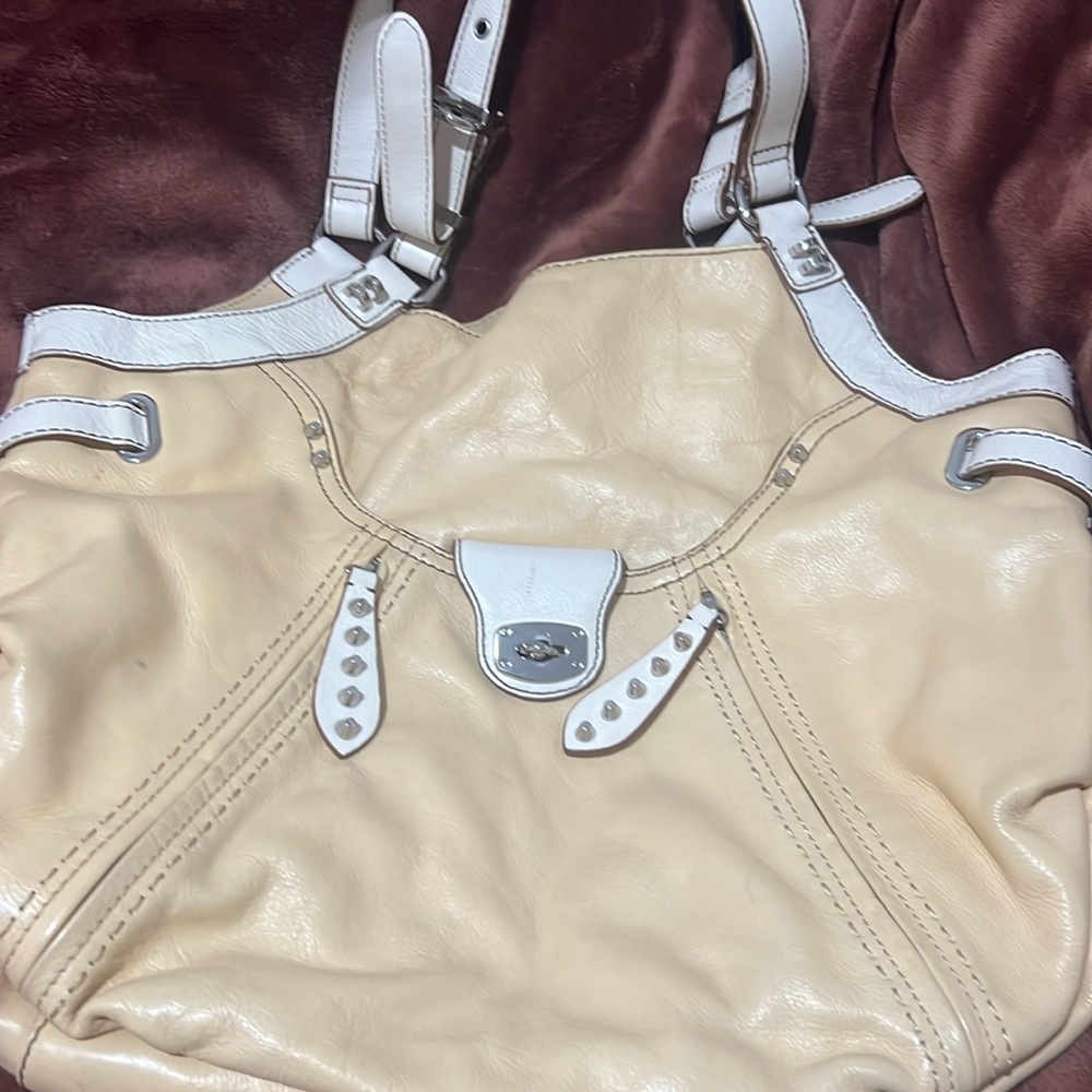 Cream yellow Oryany purse